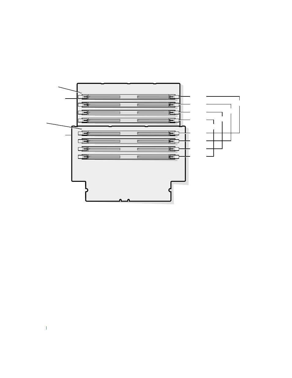 Memory riser board components, Computer memory installation guidelines, System board installation | Dell PRECISION 530 User Manual | Page 74 / 300