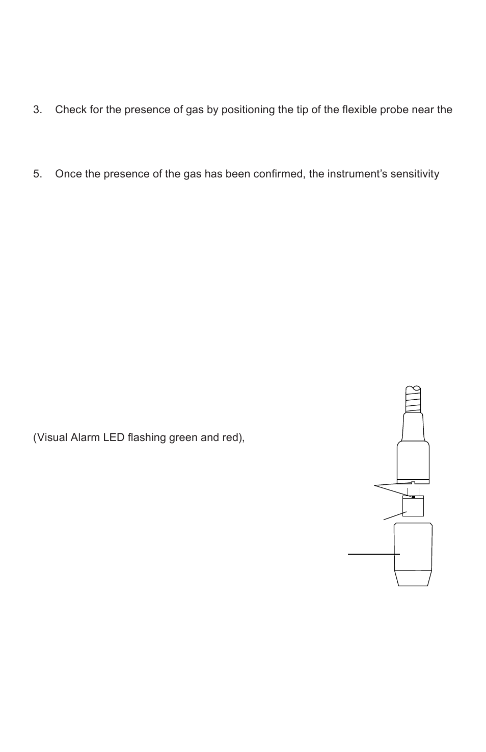 Testing for a gas leak, Replacement parts, Replacing the sensor | Bacharach 19-9336 User Manual | Page 3 / 4