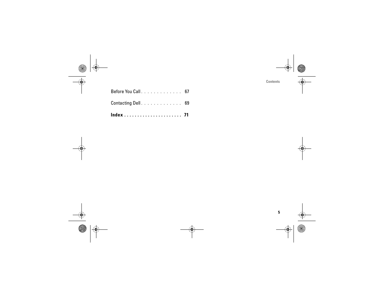 Dell Vostro A840 (Mid 2008) User Manual | Page 5 / 76