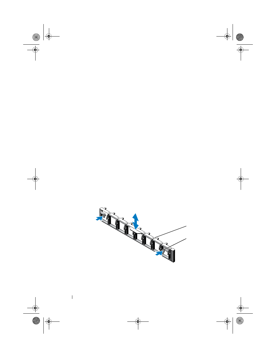 6 close the memory module cover, Removing the memory-riser guide | Dell PowerEdge R910 User Manual | Page 106 / 210