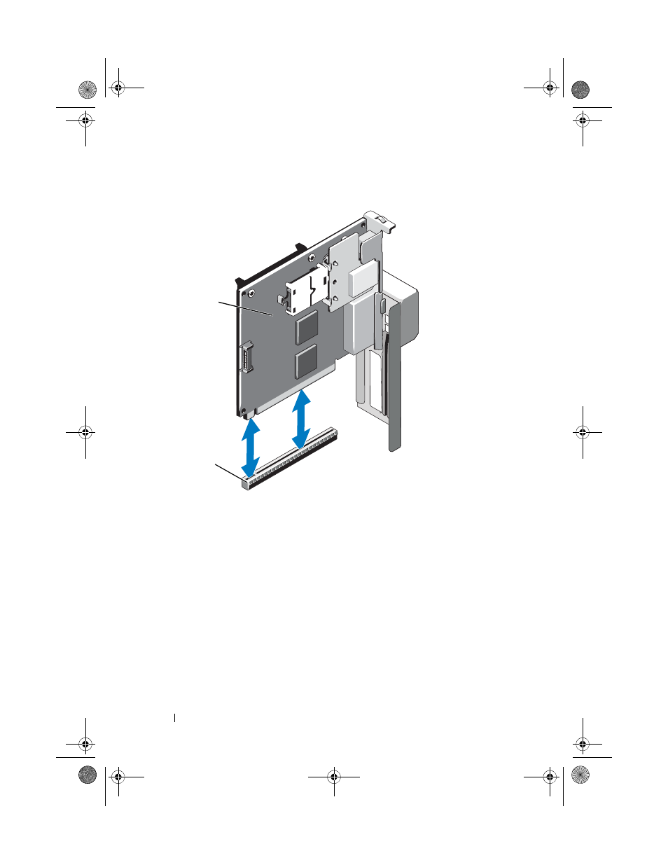 Figure 3-23. removing and installing the i/o card, Installing the i/o card | Dell PowerEdge R910 User Manual | Page 134 / 210