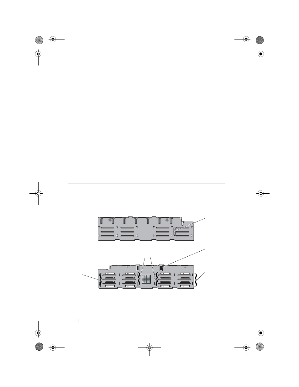 Sas backplane board connectors, Figure 6-2. x16 sas backplane board connectors, Figure 6-2 | Dell PowerEdge R910 User Manual | Page 200 / 210