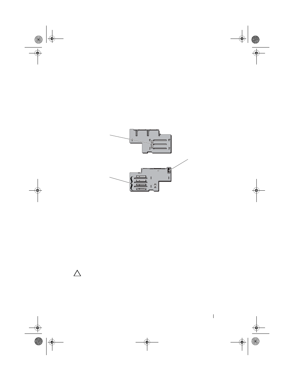 Figure 6-3. x4 sas backplane board connectors, Disabling a forgotten password | Dell PowerEdge R910 User Manual | Page 201 / 210