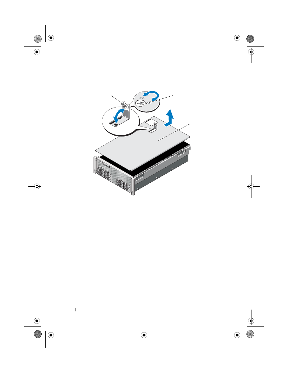 Figure 3-4. opening and closing the system, Closing the system, See figure 3-4 | Figure 3-4 | Dell PowerEdge R910 User Manual | Page 90 / 210