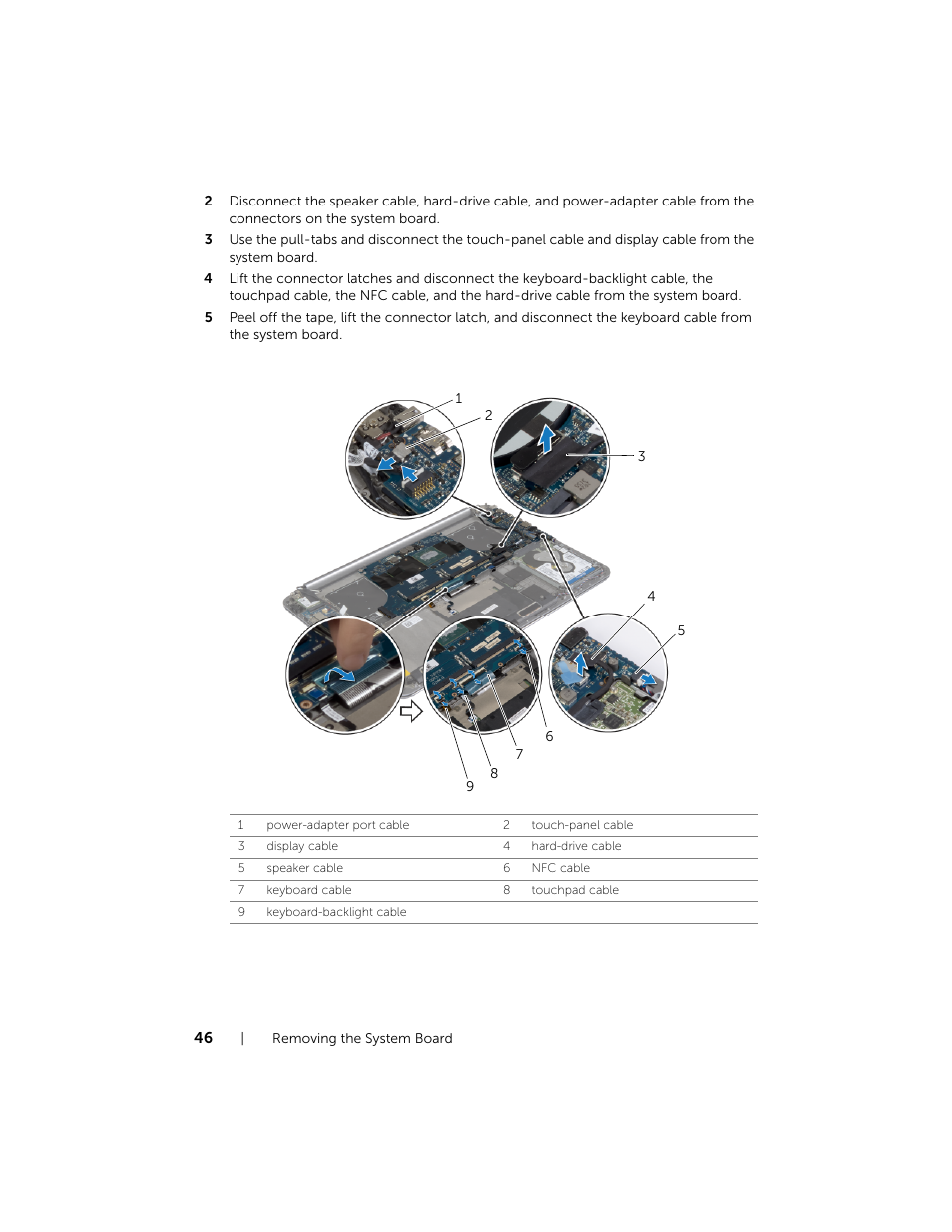 Dell XPS 15 (9530, Late 2013) User Manual | Page 46 / 63