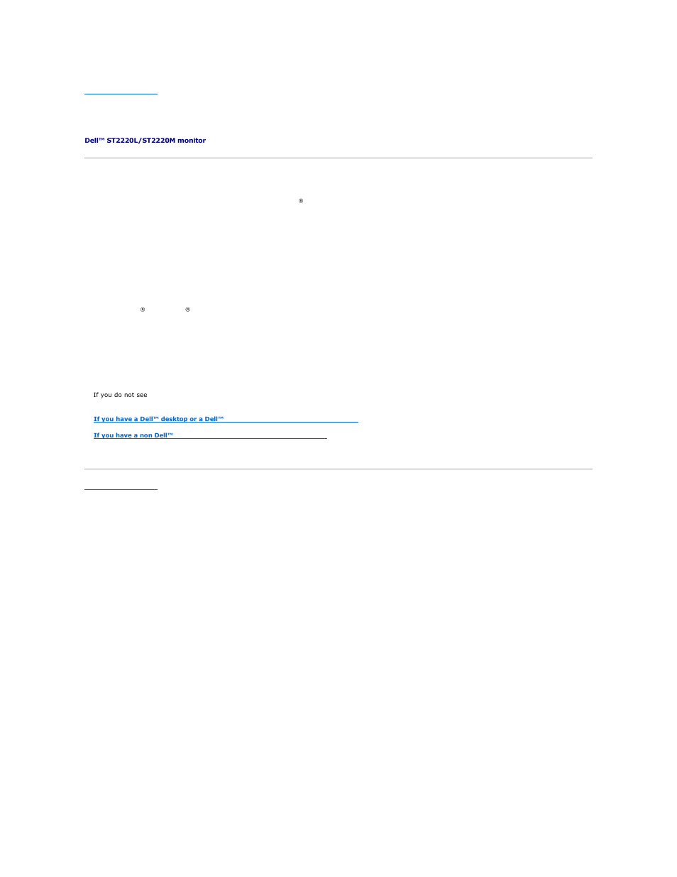 Setting up your monitor | Dell ST2220M Monitor User Manual | Page 25 / 33