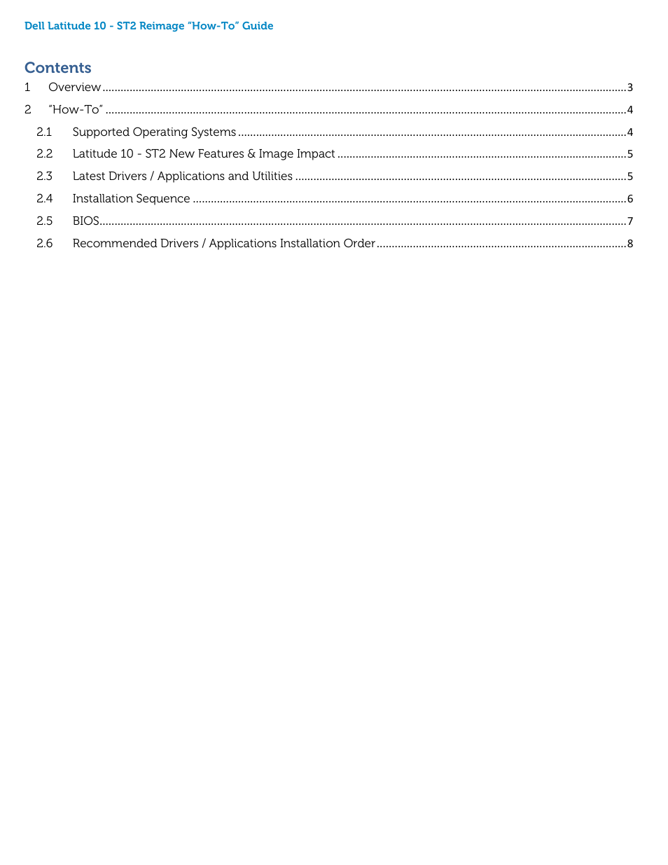 Dell Latitude 10 (Late 2012) User Manual | Page 2 / 9