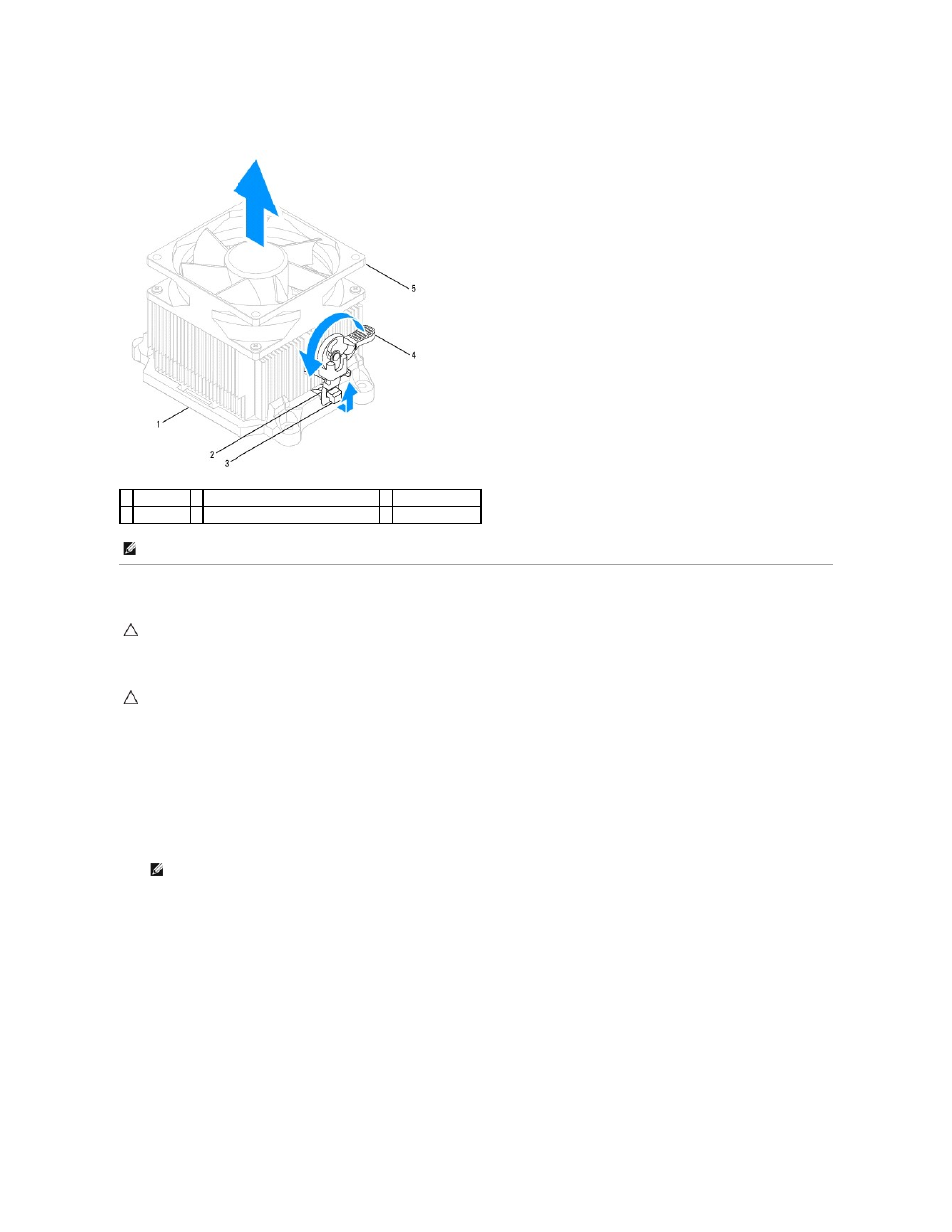 Replacing the processor fan and heat sink assembly | Dell Inspiron 545 (Early 2009) User Manual | Page 21 / 45