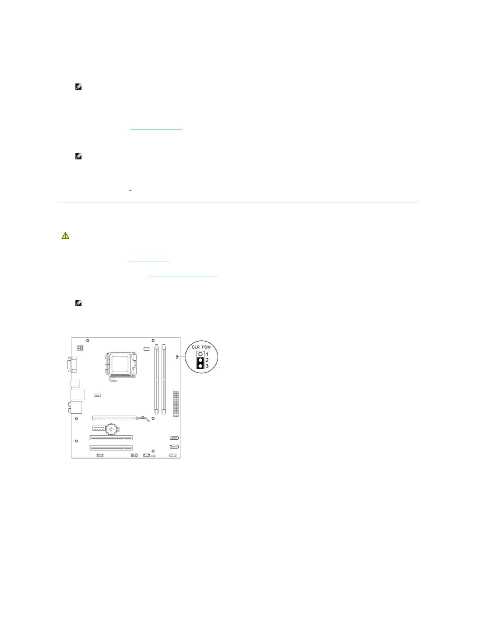 Clearing forgotten passwords, Changing boot sequence for future boots, Inspiron 545 | Dell Inspiron 545 (Early 2009) User Manual | Page 36 / 45