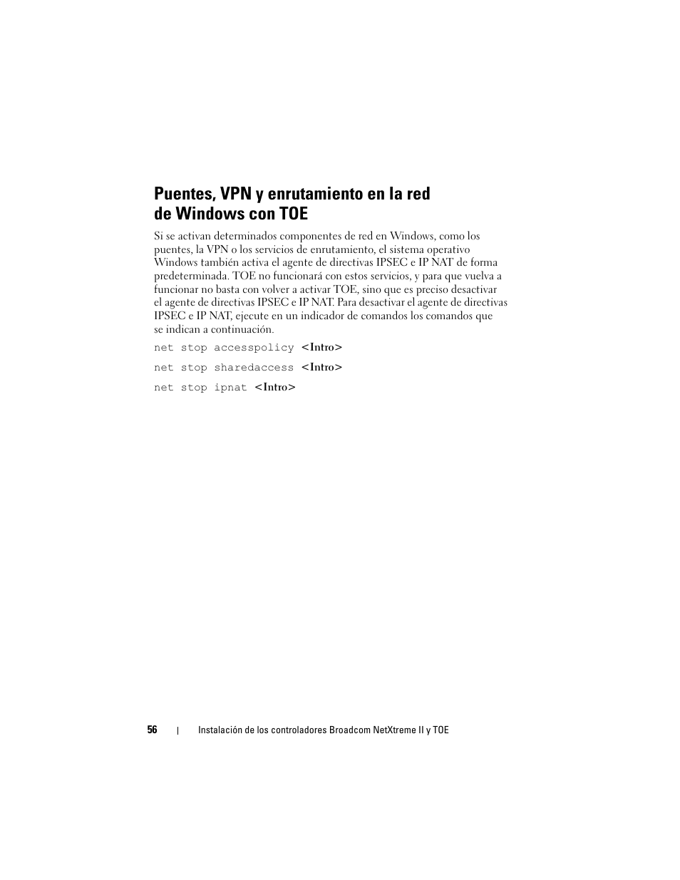 Dell Broadcom NetXtreme Family of Adapters User Manual | Page 58 / 58
