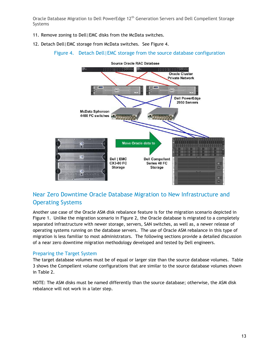 Near zero downtime oracle database migra | Dell PowerEdge T110 II User Manual | Page 13 / 23