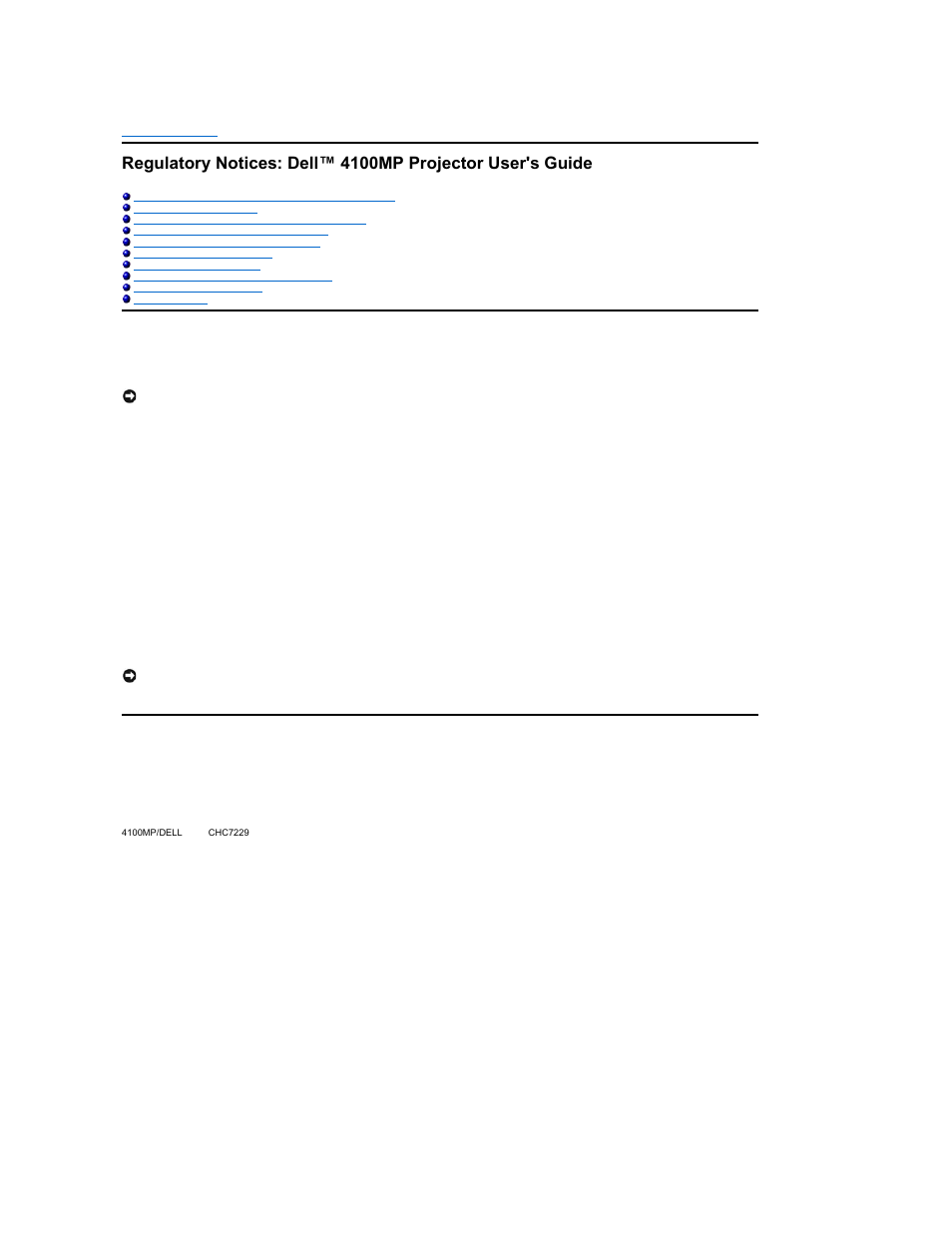 Dell Projector 4100MP User Manual | Page 23 / 50