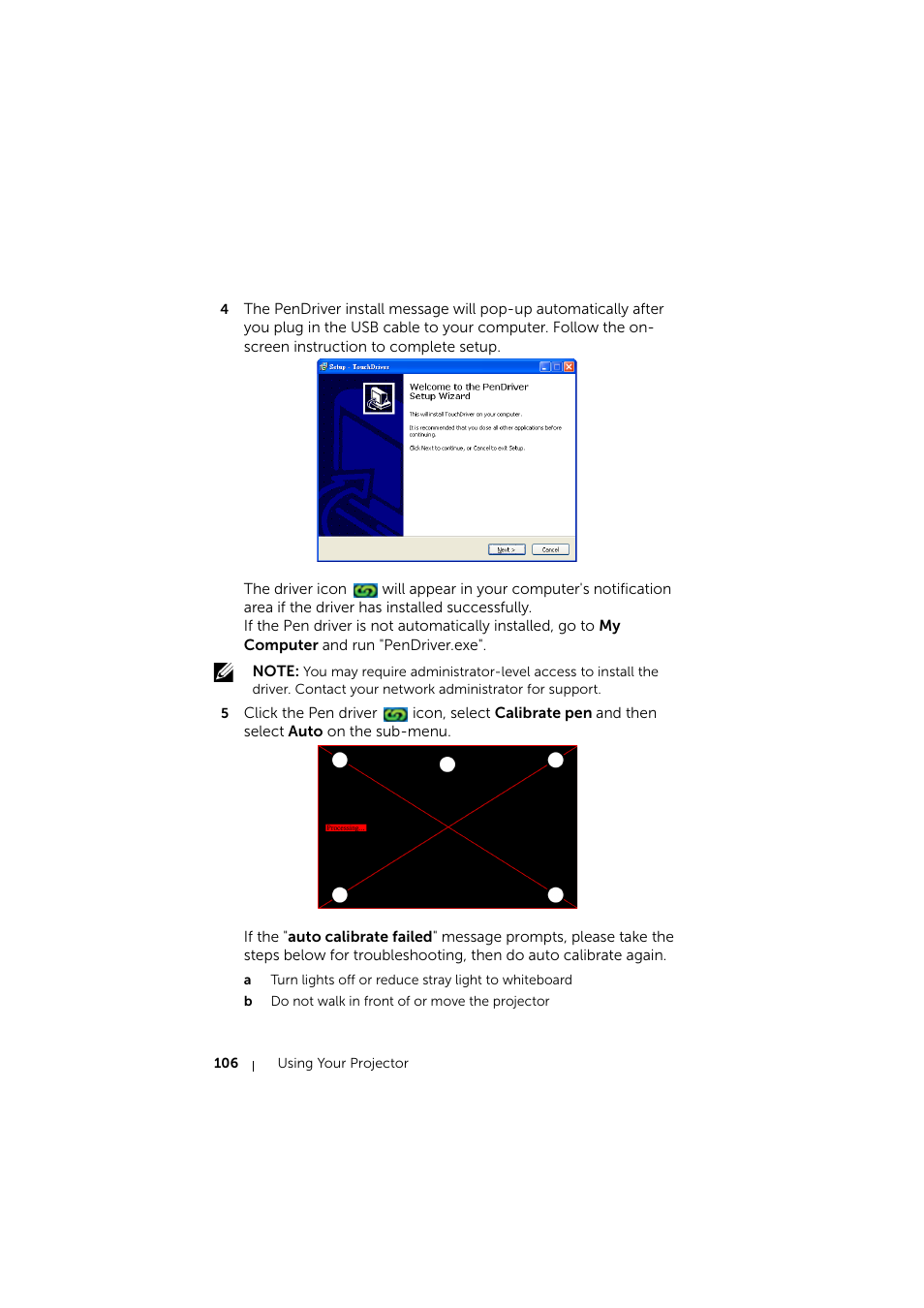 Dell S510 Interactive Projector User Manual | Page 106 / 154