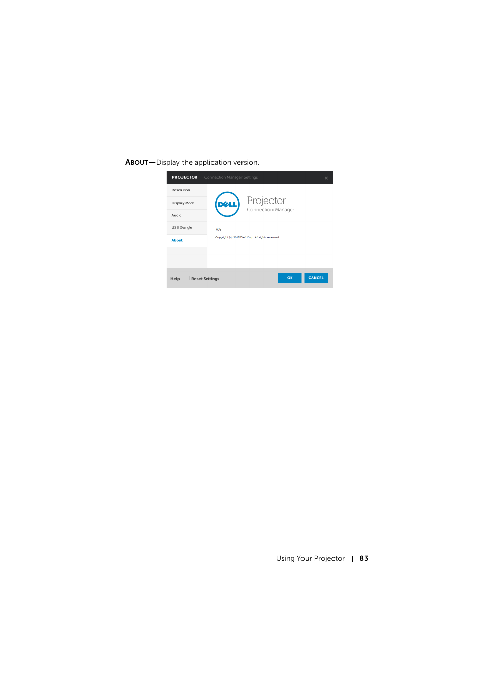 Dell S510 Interactive Projector User Manual | Page 83 / 154