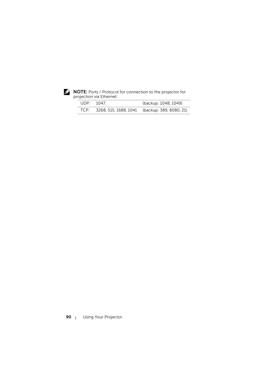 Dell S510 Interactive Projector User Manual | Page 90 / 154