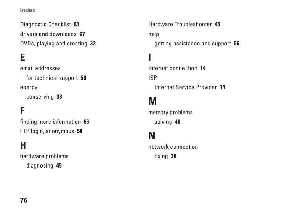 Dell Inspiron Mini 10 (1012, Late 2009) User Manual | Page 78 / 82