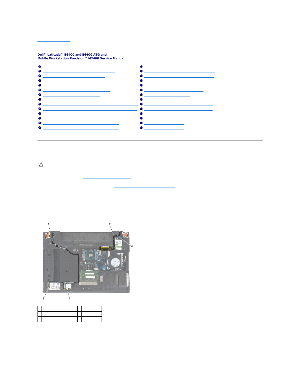 Display assembly | Dell Precision M2400 (Mid 2008) User Manual | Page 26 / 100