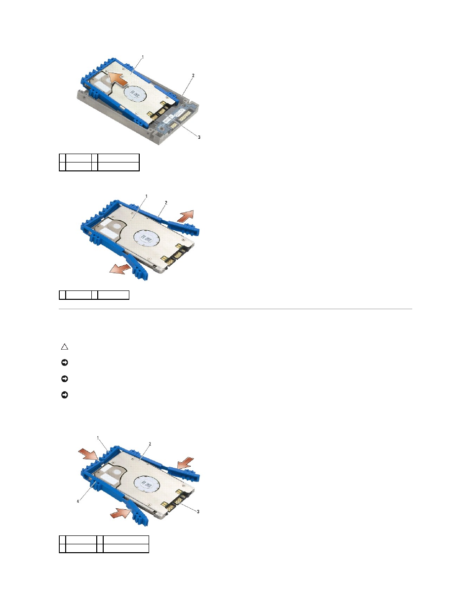 Replacing the 1.8" hard drive (e6400 atg) | Dell Precision M2400 (Mid 2008) User Manual | Page 54 / 100