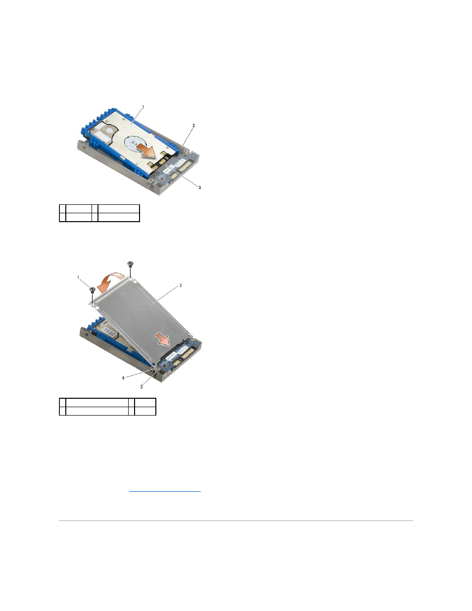 Removing the modular hard drive | Dell Precision M2400 (Mid 2008) User Manual | Page 55 / 100