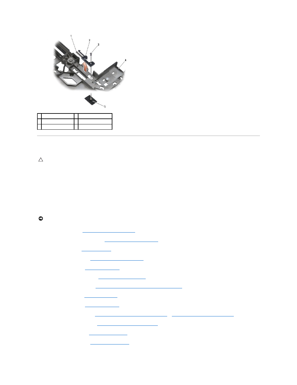Replacing the battery latch assembly | Dell Precision M2400 (Mid 2008) User Manual | Page 8 / 100