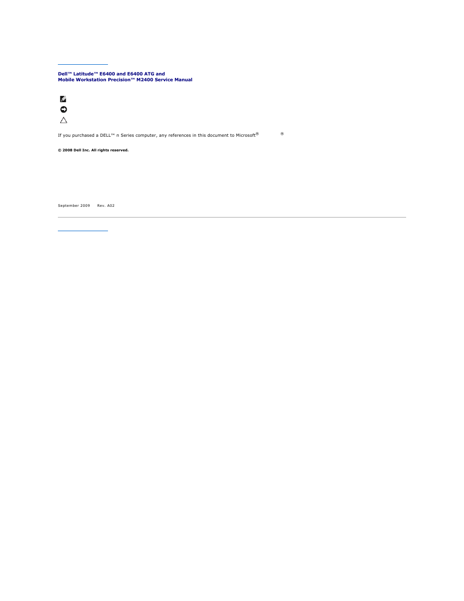 Dell Precision M2400 (Mid 2008) User Manual | Page 83 / 100
