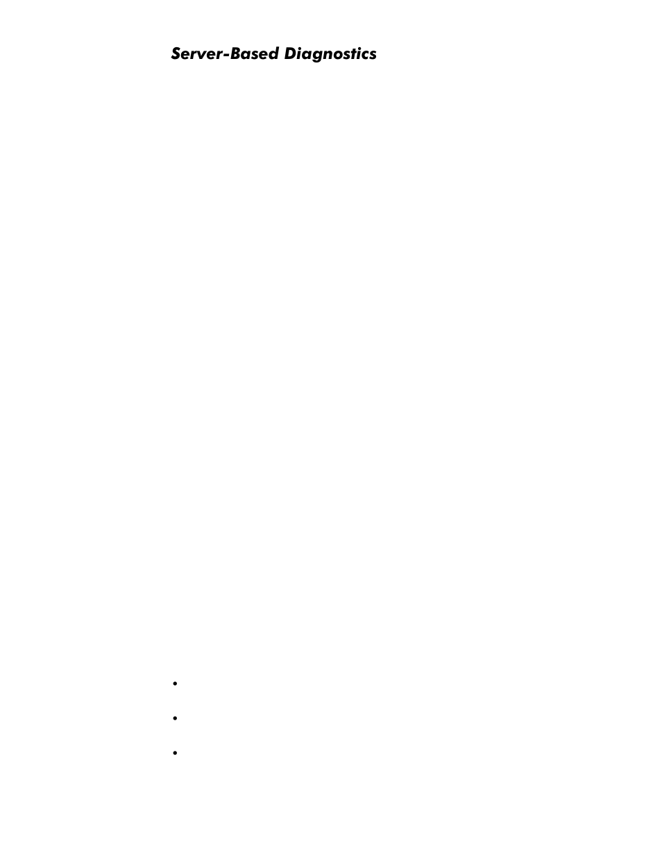 Server-based diagnostics, Server-based diagnostics -6, 6huyhu%dvhg'ldjqrvwlfv | Dell OptiPlex GX1p User Manual | Page 58 / 170