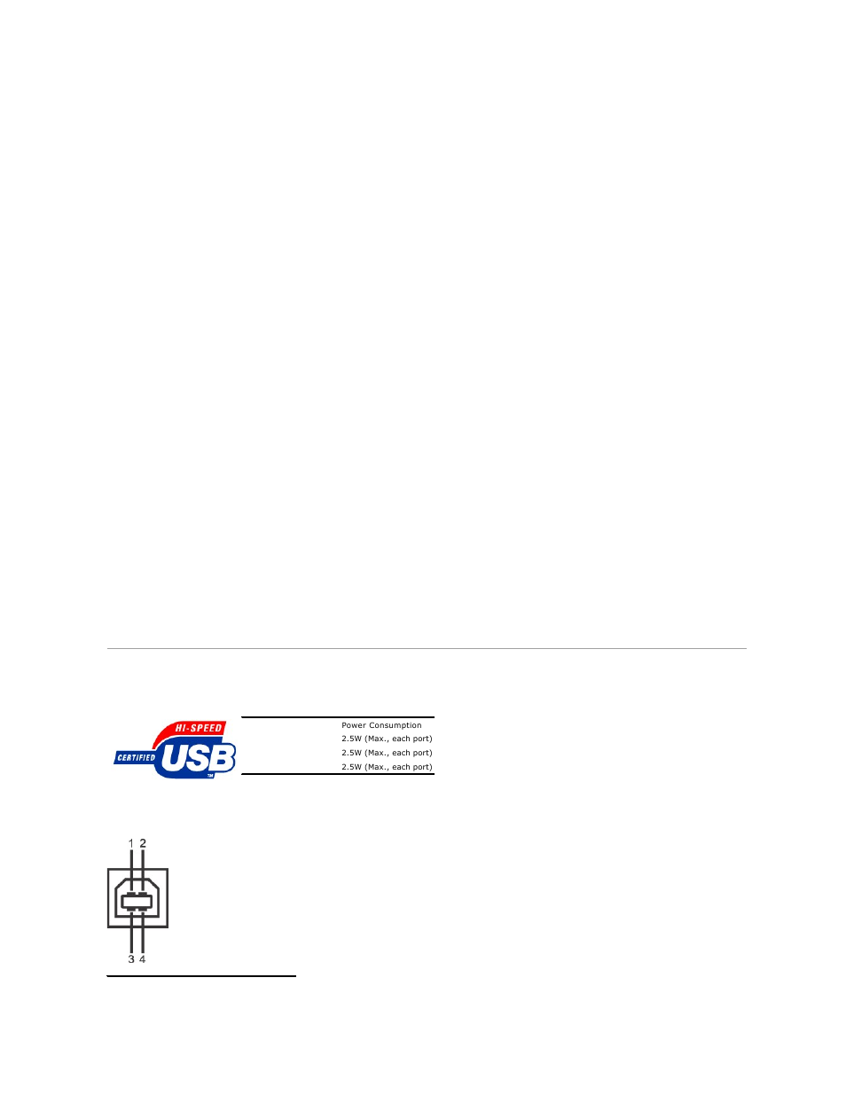 Universal serial bus (usb) interface | Dell SP2208WFP Monitor User Manual | Page 7 / 33