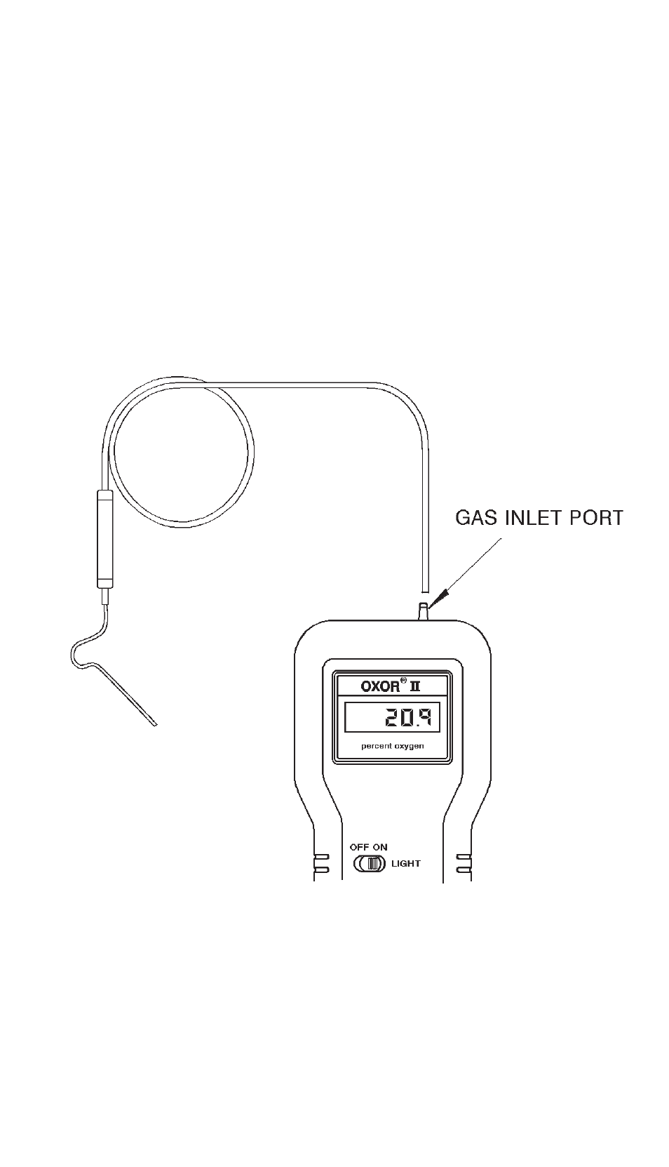 2 probe installation | Bacharach OXOR II 19-7037 User Manual | Page 5 / 10