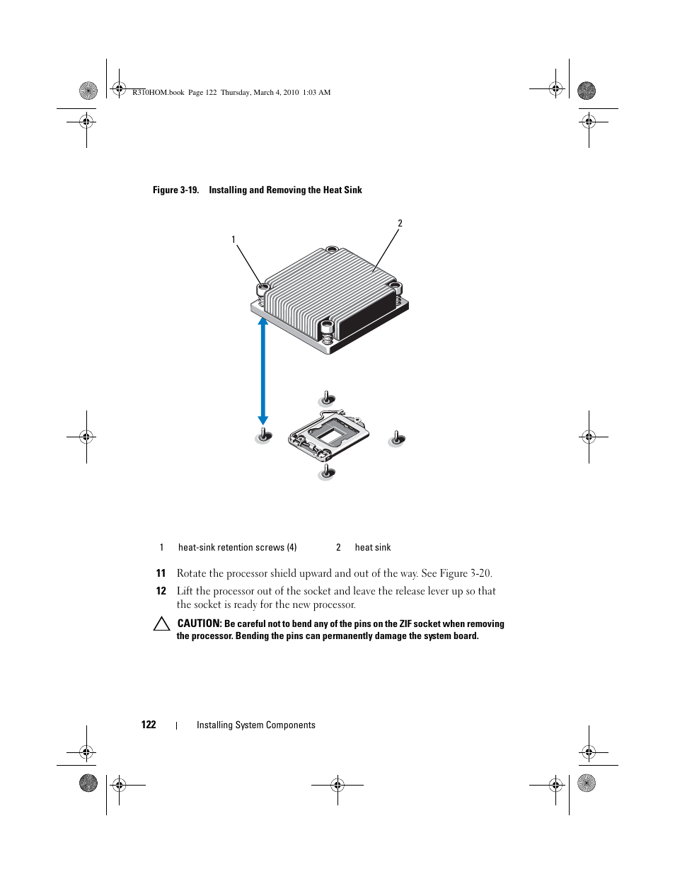 Dell PowerEdge R310 User Manual | Page 122 / 176