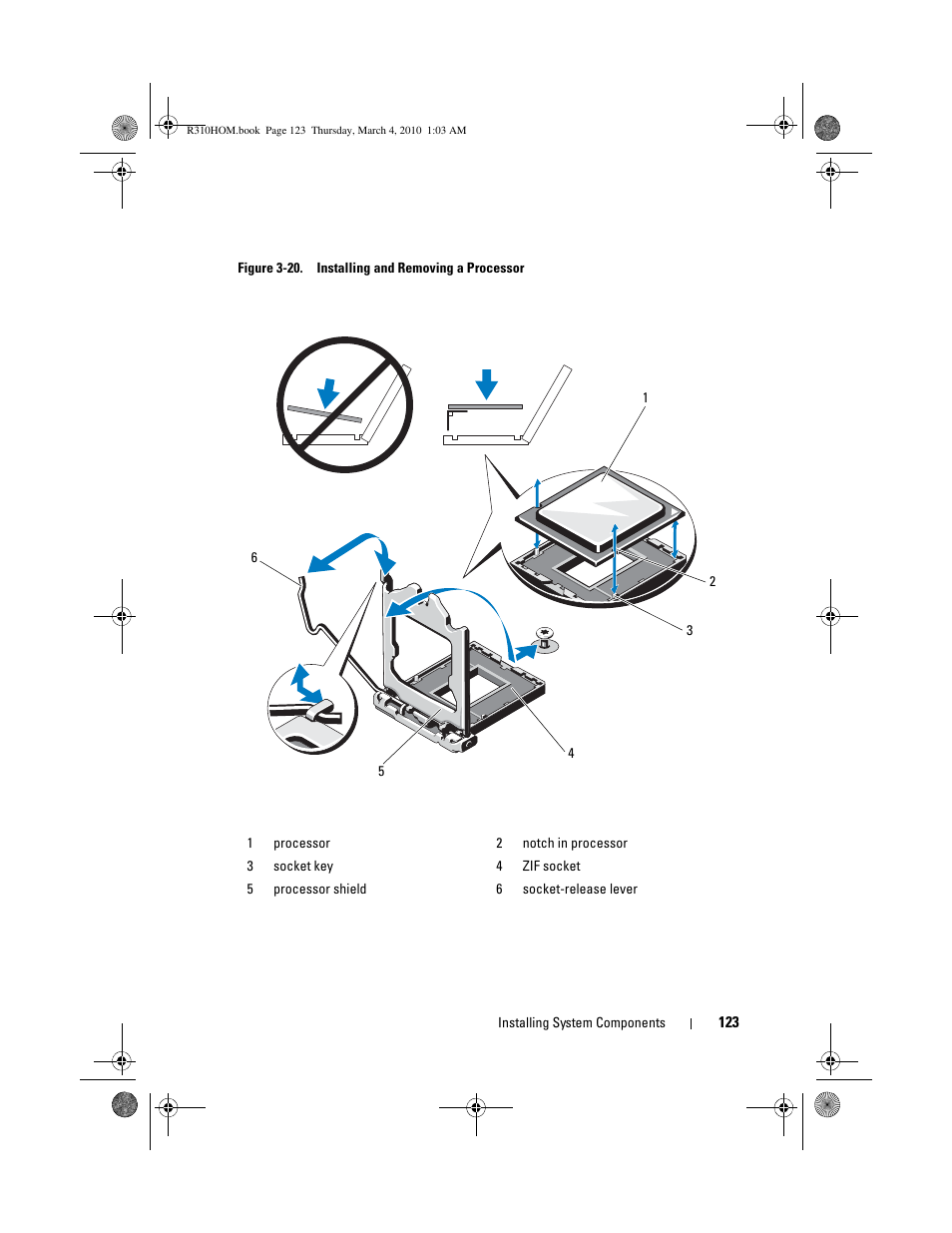 Dell PowerEdge R310 User Manual | Page 123 / 176