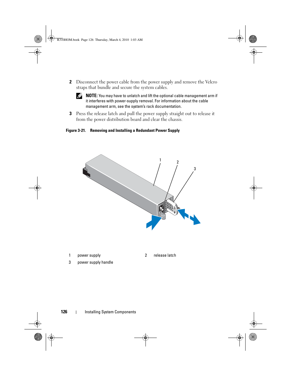 Dell PowerEdge R310 User Manual | Page 126 / 176