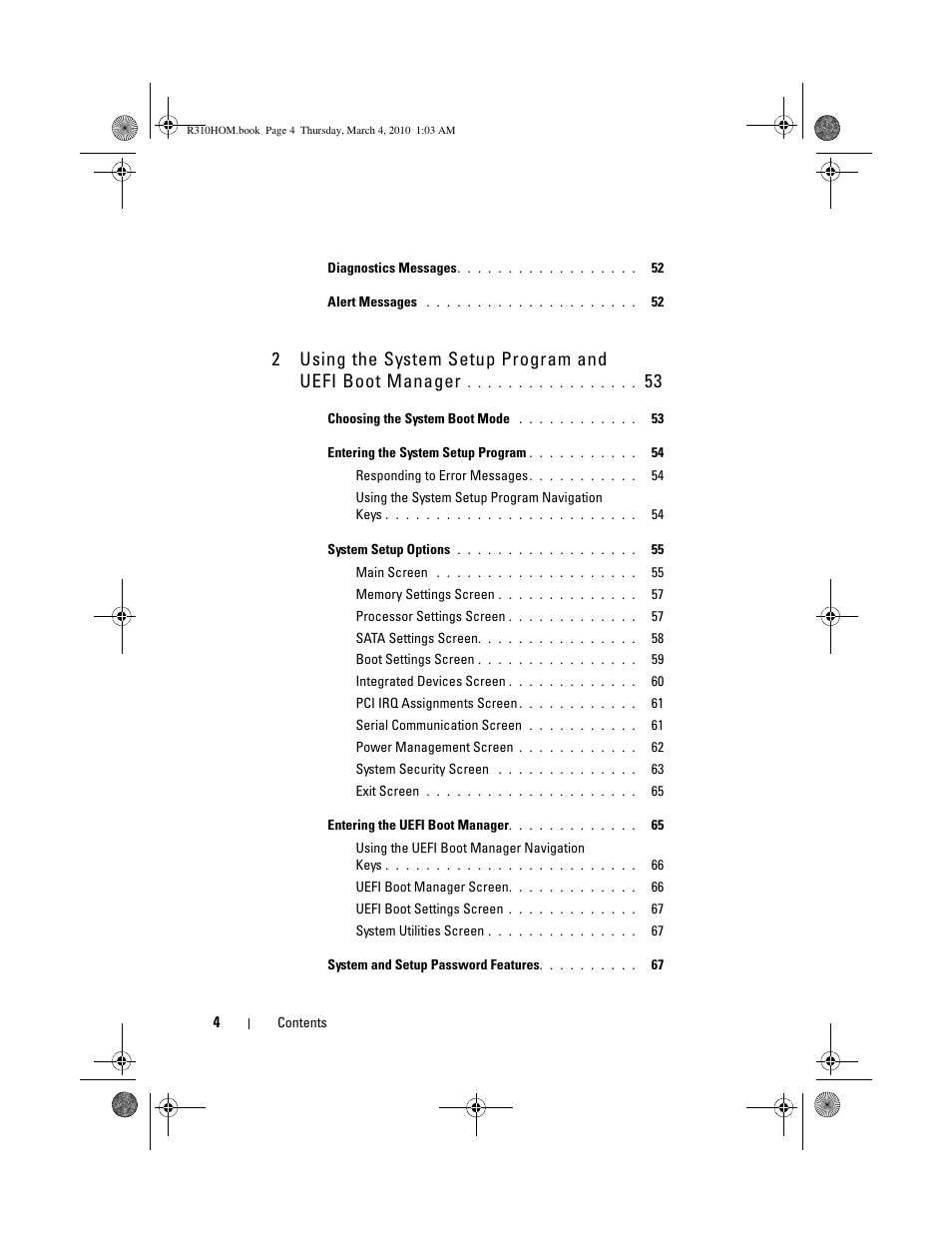 Dell PowerEdge R310 User Manual | Page 4 / 176