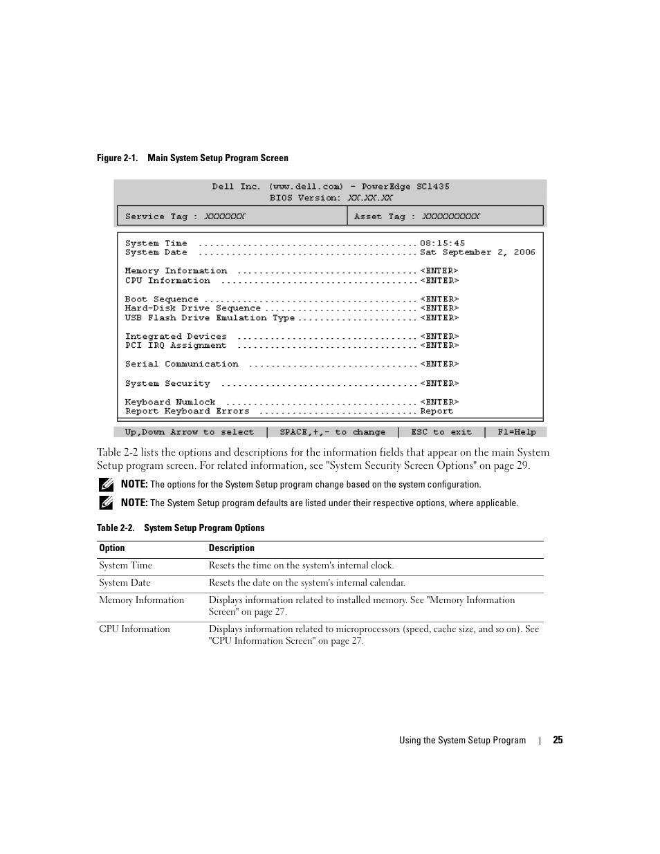 Dell PowerEdge SC1435 User Manual | Page 25 / 132