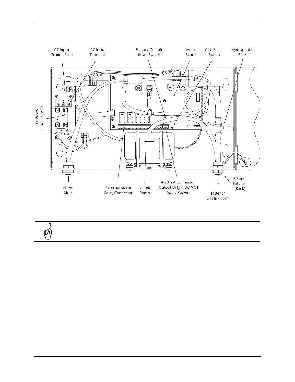 Interior schematic (halogen hgm) | Bacharach 3015-4286 User Manual | Page 15 / 40