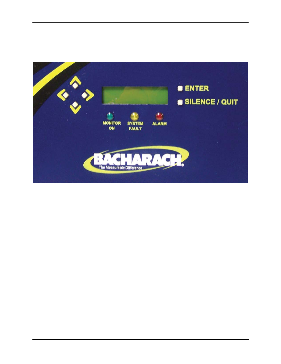 Section 3. operation, Front panel display and controls | Bacharach 3015-4286 User Manual | Page 21 / 40