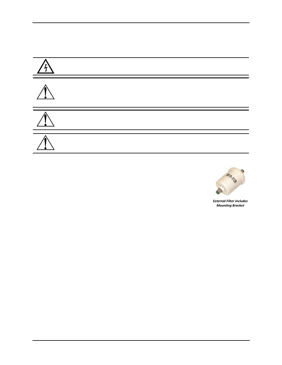 Section 4. maintenance, Warnings and cautions, Charcoal filter (halogen gas monitor only) | Hydrophobic filters, Servicing air lines and termination filters | Bacharach 3015-4286 User Manual | Page 32 / 40