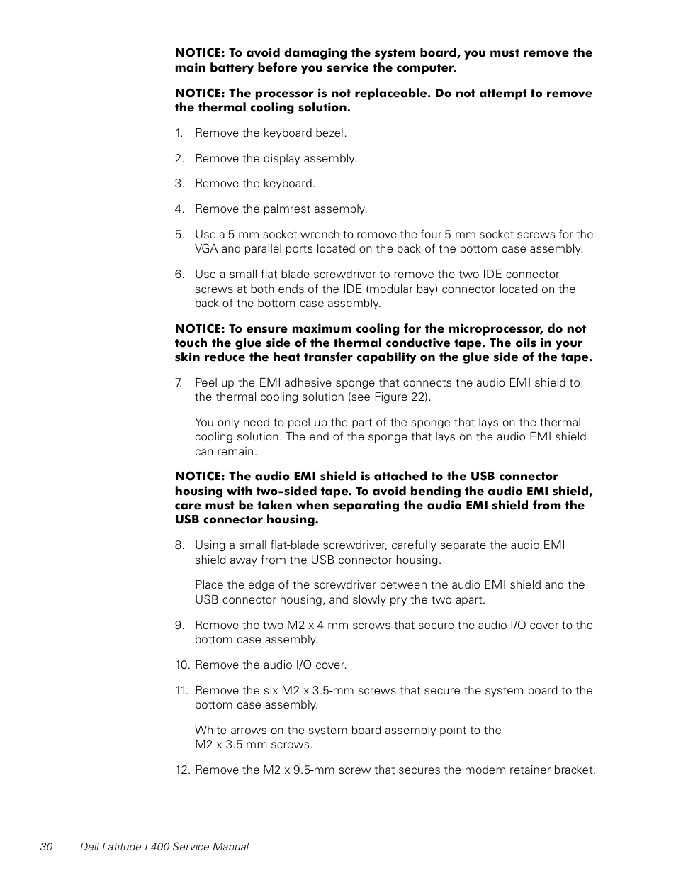 Dell Latitude L400 User Manual | Page 36 / 44