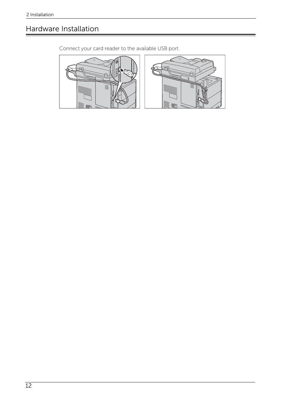 Hardware installation | Dell C5765DN MFP Color Laser Printer User Manual | Page 12 / 53