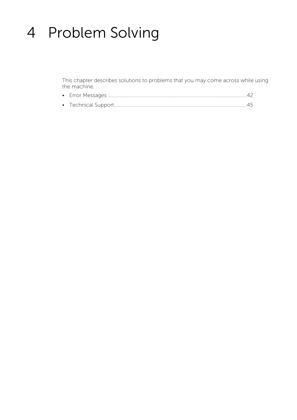 4 problem solving, Problem solving | Dell C5765DN MFP Color Laser Printer User Manual | Page 41 / 53