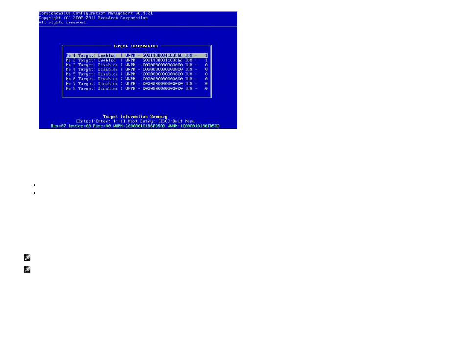 Provisioning storage access in the san | Dell Broadcom NetXtreme Family of Adapters User Manual | Page 143 / 264