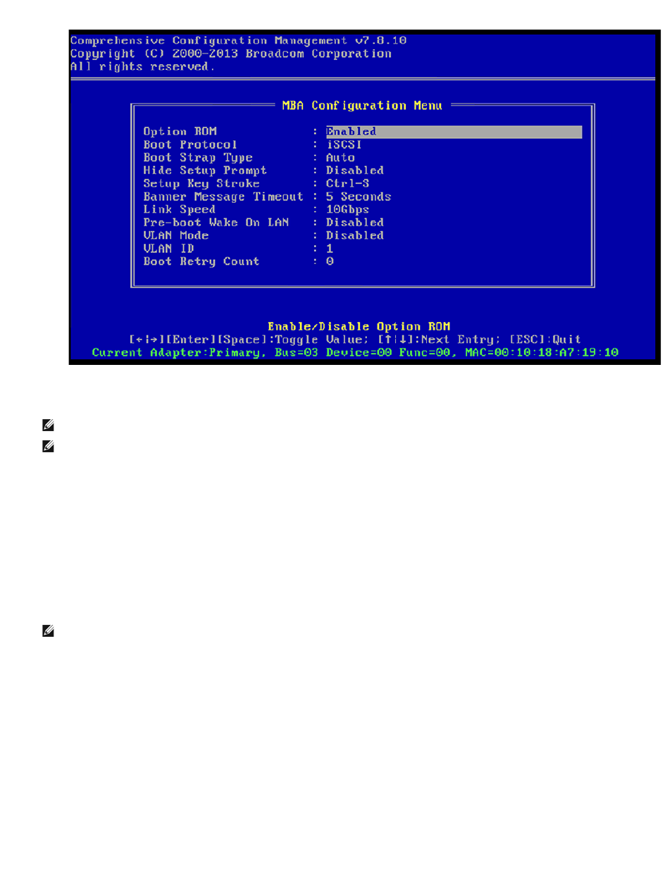 Setting up mba in a server environment | Dell Broadcom NetXtreme Family of Adapters User Manual | Page 19 / 264