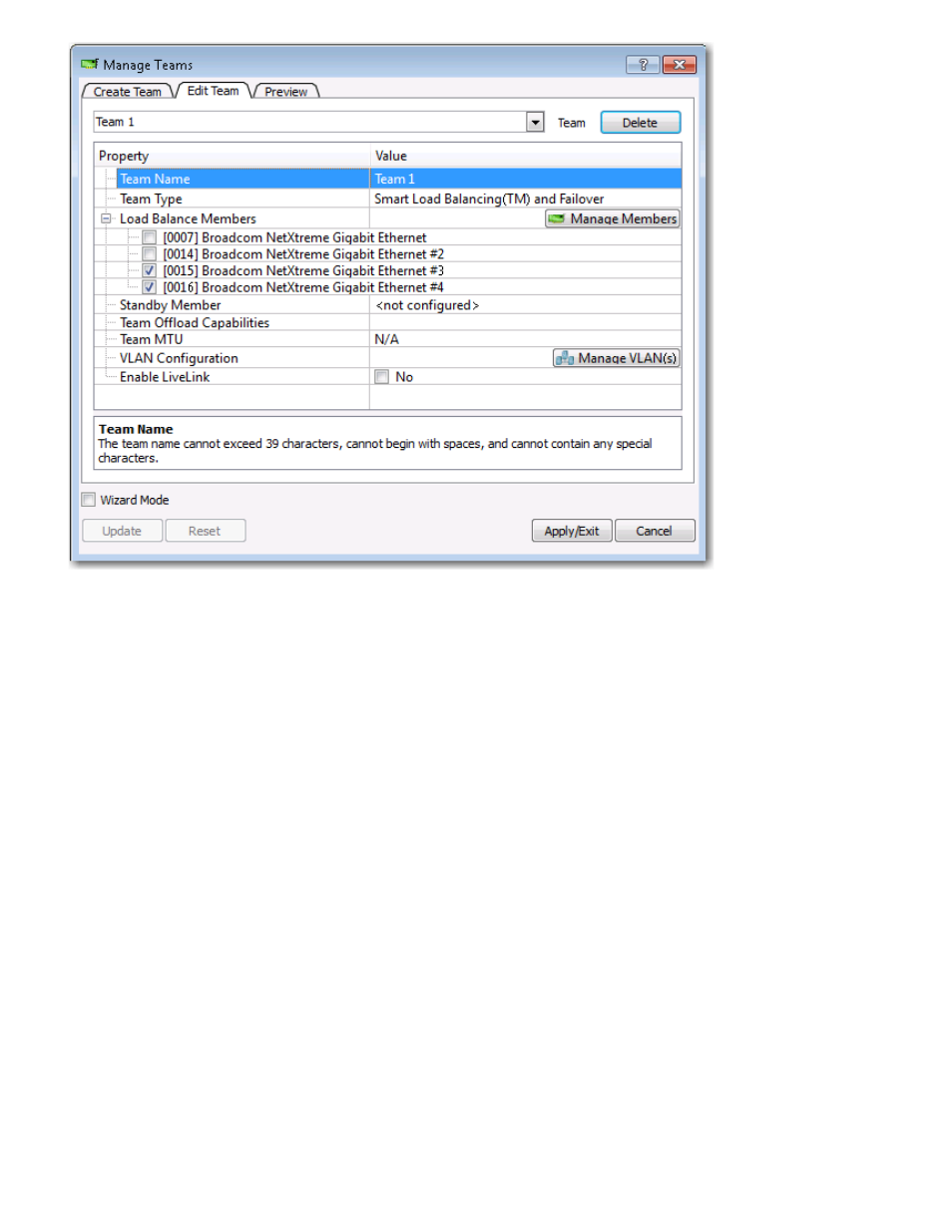 Dell Broadcom NetXtreme Family of Adapters User Manual | Page 219 / 264