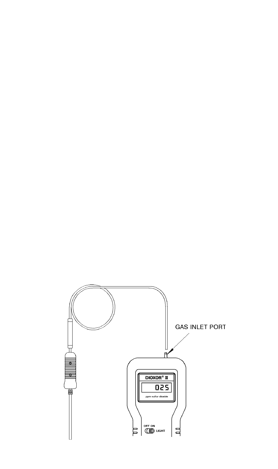 2 probe installation | Bacharach DIOXOR 19-7038 User Manual | Page 5 / 11