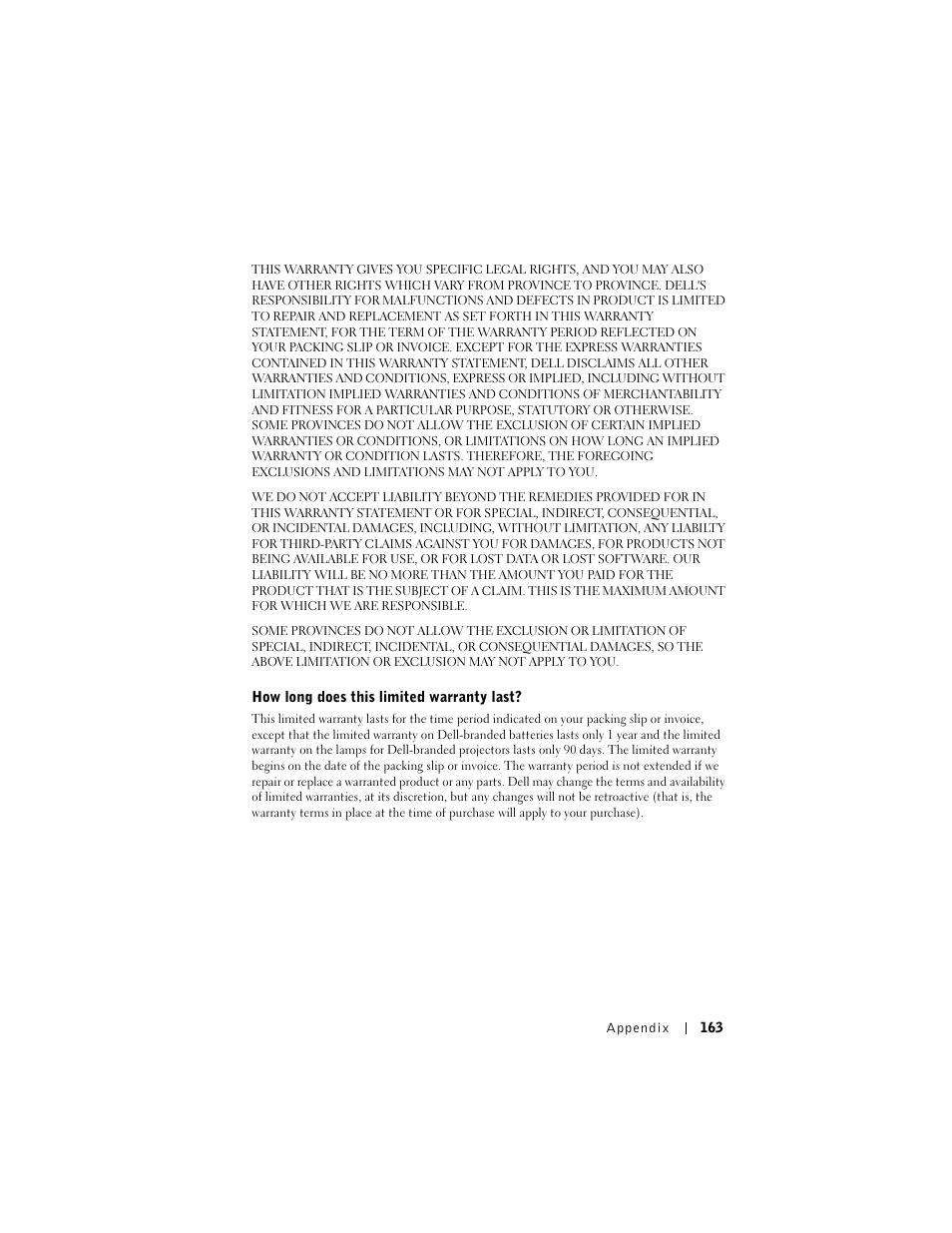 Dell AXIM X3 User Manual | Page 163 / 178