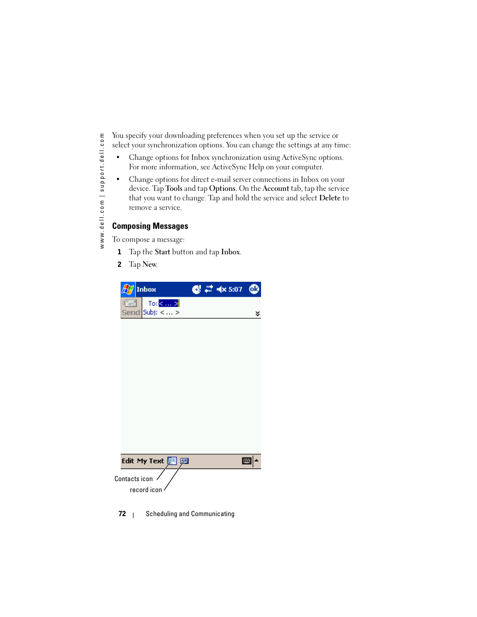 Dell AXIM X3 User Manual | Page 72 / 178