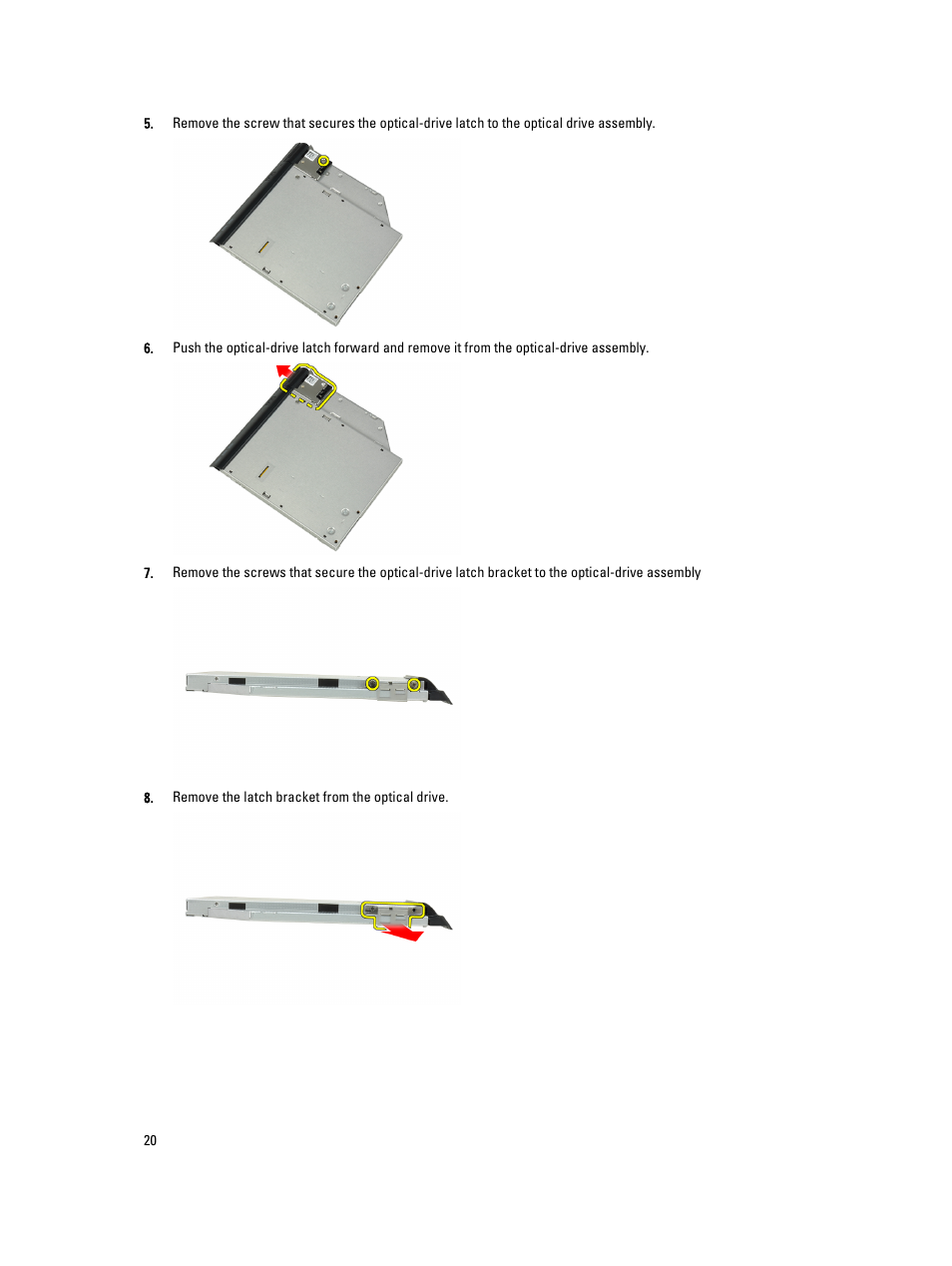 Dell Latitude E6530 (Mid 2012) User Manual | Page 20 / 87