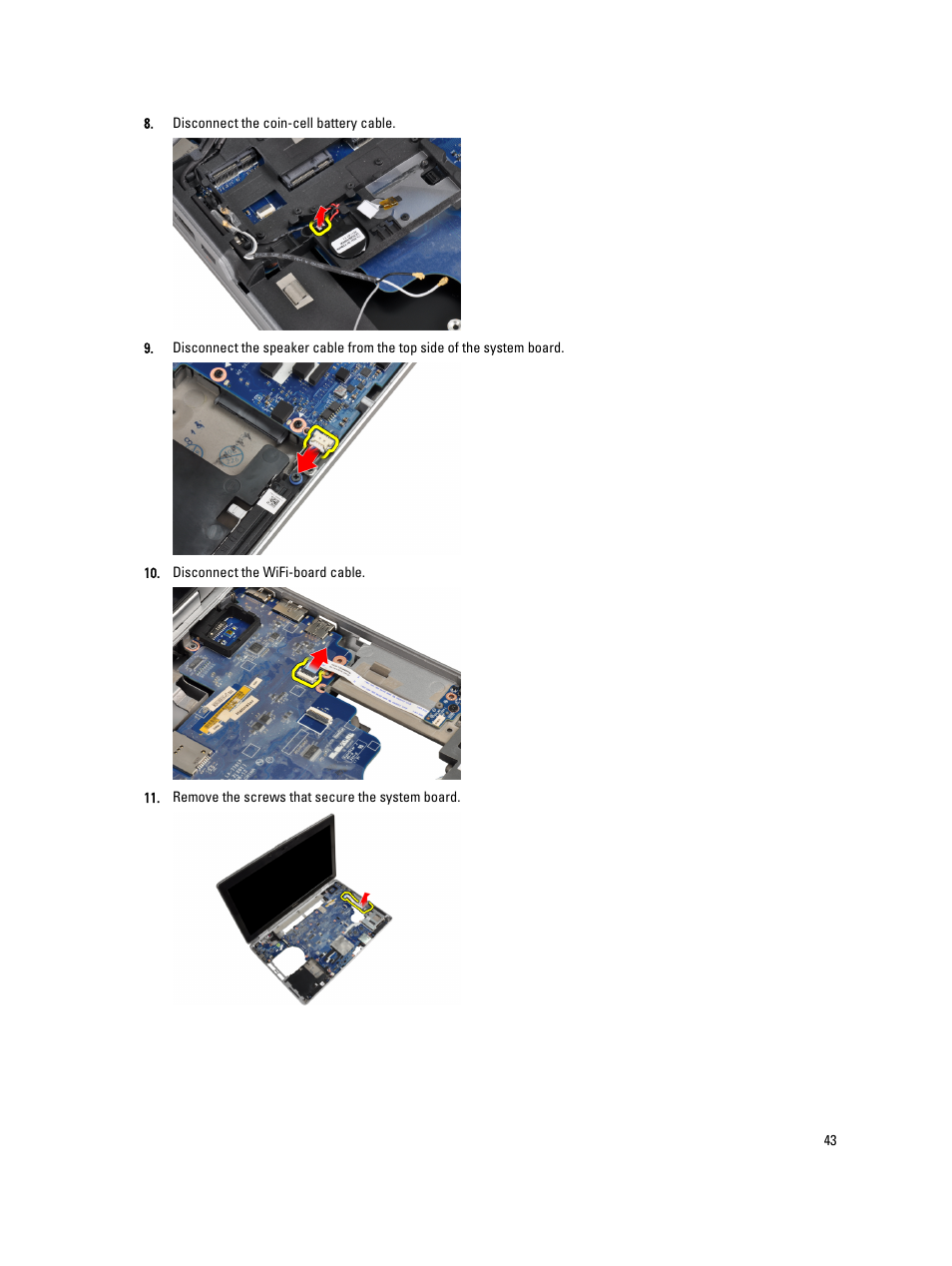 Dell Latitude E6530 (Mid 2012) User Manual | Page 43 / 87