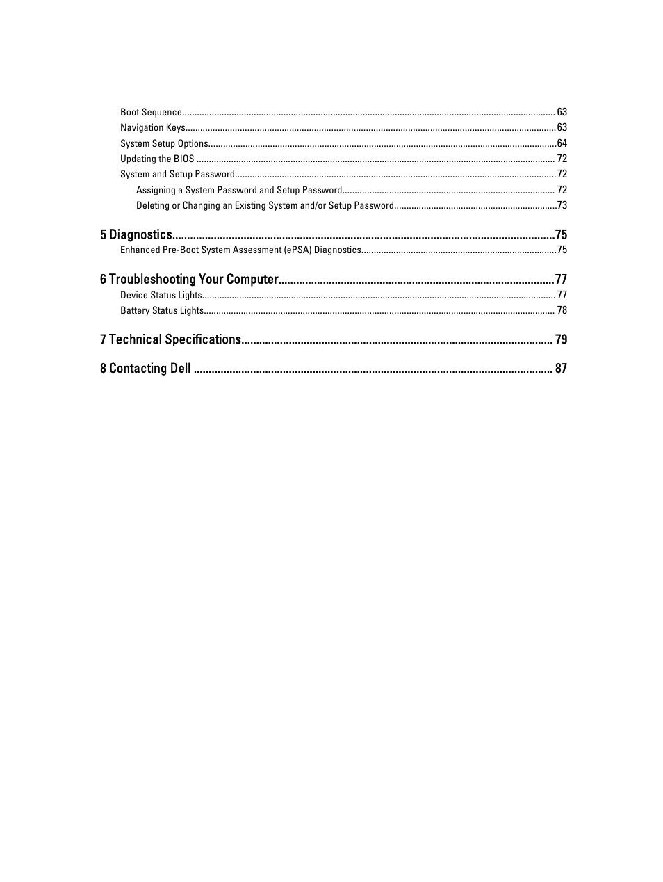Dell Latitude E6530 (Mid 2012) User Manual | Page 5 / 87