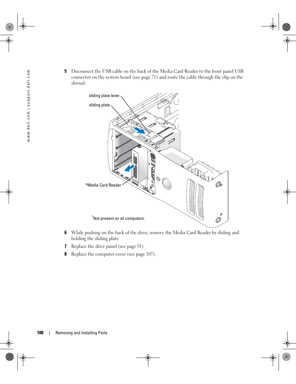 Dell XPS 400/Dimension 9150 User Manual | Page 100 / 148