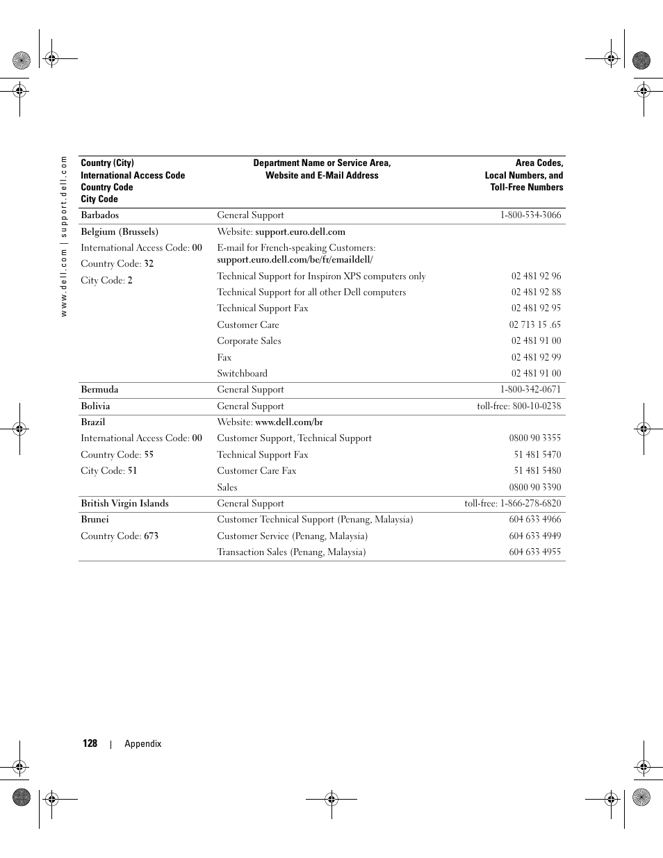 Dell XPS 400/Dimension 9150 User Manual | Page 128 / 148